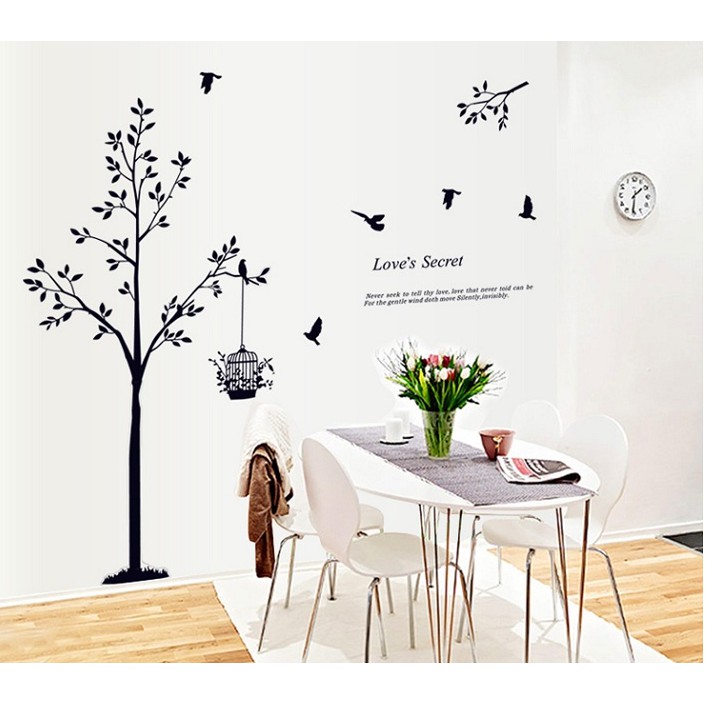 Decal Dán Tường Hình Cây ( loại cao cấp )