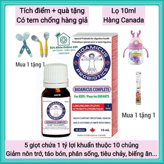 Men vi sinh 10 chủng BioAmicus Complete - Trẻ tiêu hóa khỏe, tăng đề kháng