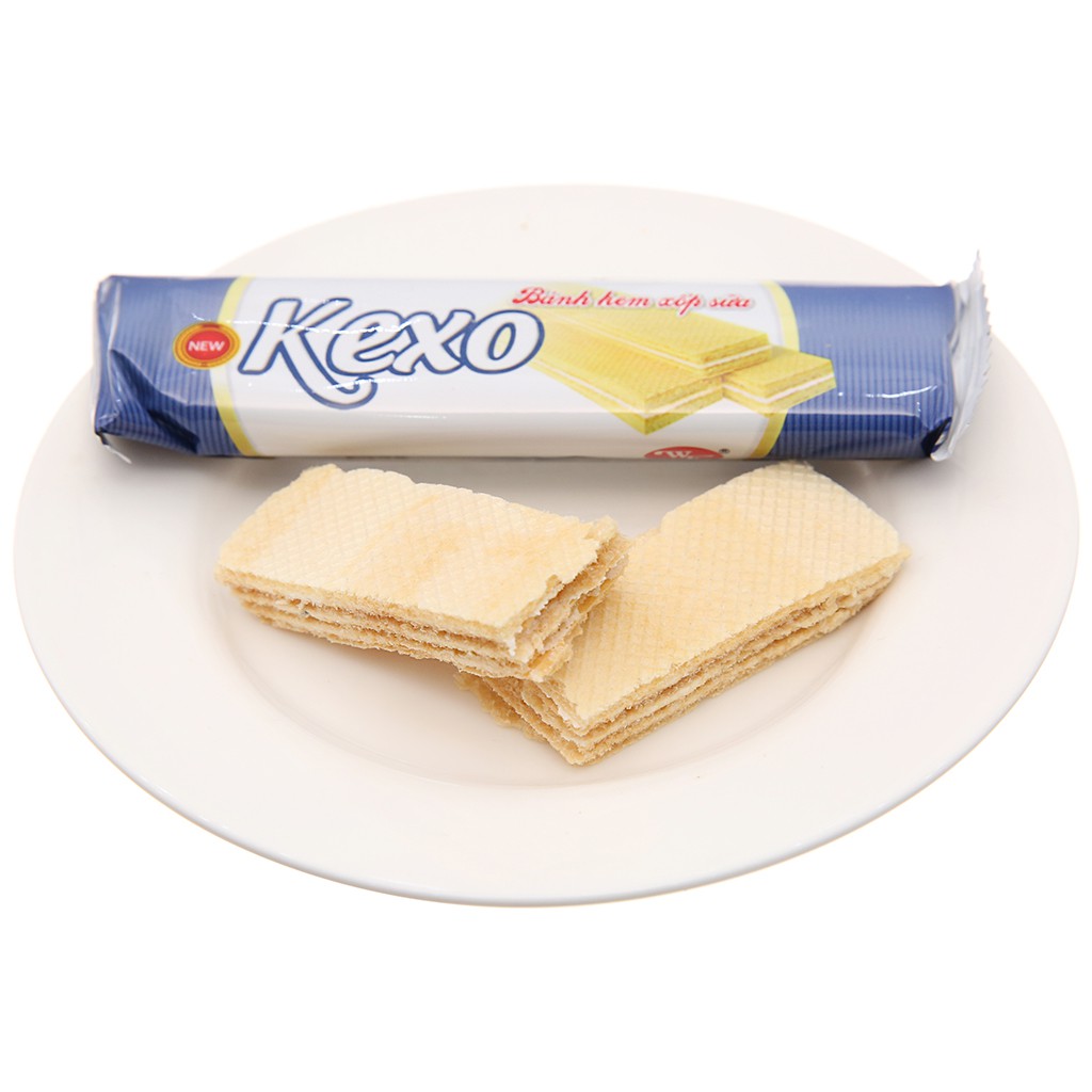 Bánh kem xốp sữa Kexo gói 145g