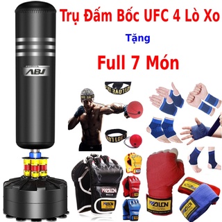 Bao cát đấm bốc - bao cát boxing dài 170cm đã nhồi hoàn thiện tặng găng đấm bốc + băng đa 3m dụng cụ tập đấm bốc chuyên