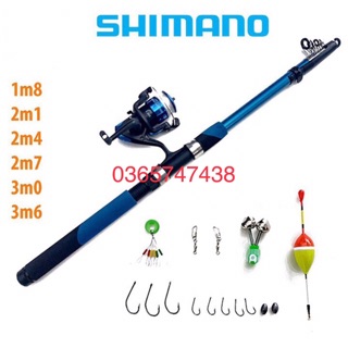 Bộ cần rút Shimano kèm máy và phụ kiện siêu hot giá rẻ