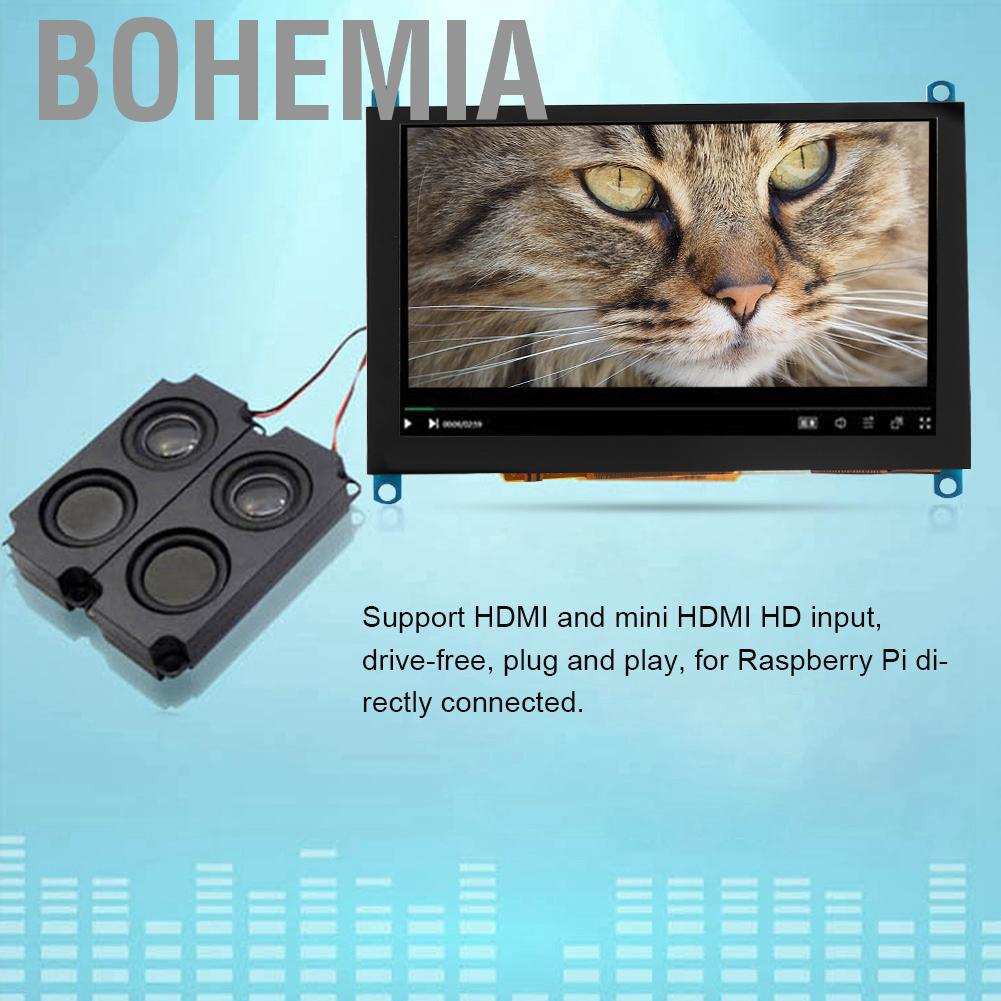 Màn Hình Cảm Ứng 5-inch Hdmi Lcd (H) 800x480 Cho Raspberry Pi | BigBuy360 - bigbuy360.vn
