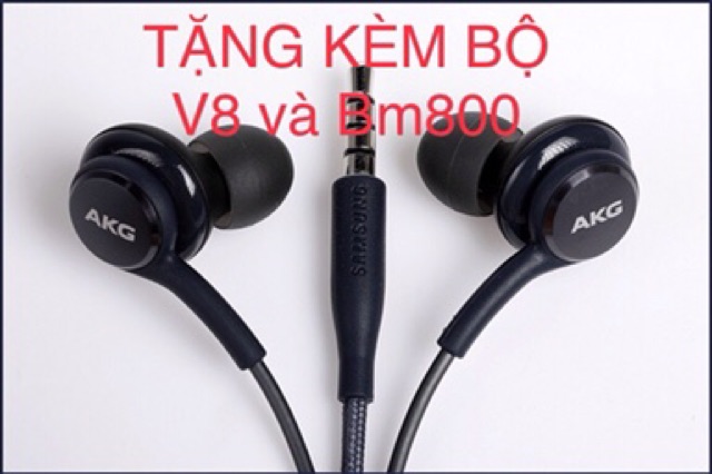 Combo soundcard v8 mic BM800 tăng tai nghe