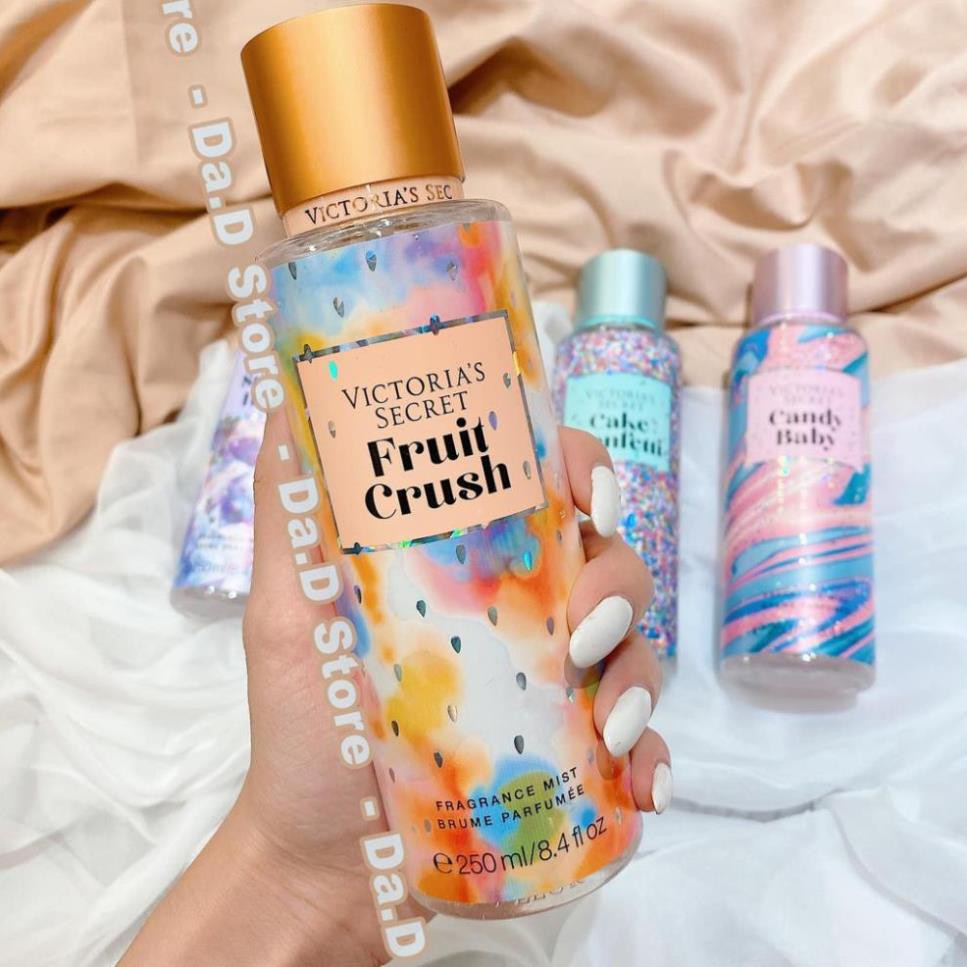 Body Mist 🍭 FREEShip Đơn 250k 🍭 Xịt Toàn Thân VICTORIA'S SECRET 250ML - Chính Hãng - Xịt Thơm Body Mist Hương Hoa Quả