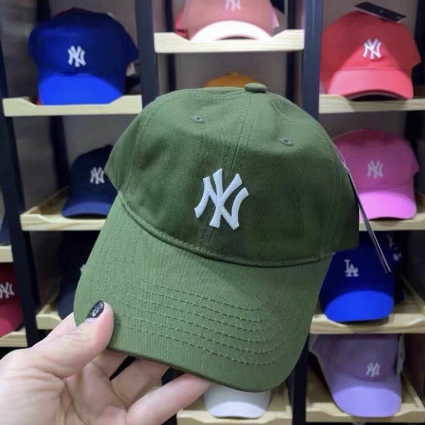 Mũ lưỡi trai NY, nón kết cao cấp thêu logo NY form unisex nam nữ nhiều màu - LT06