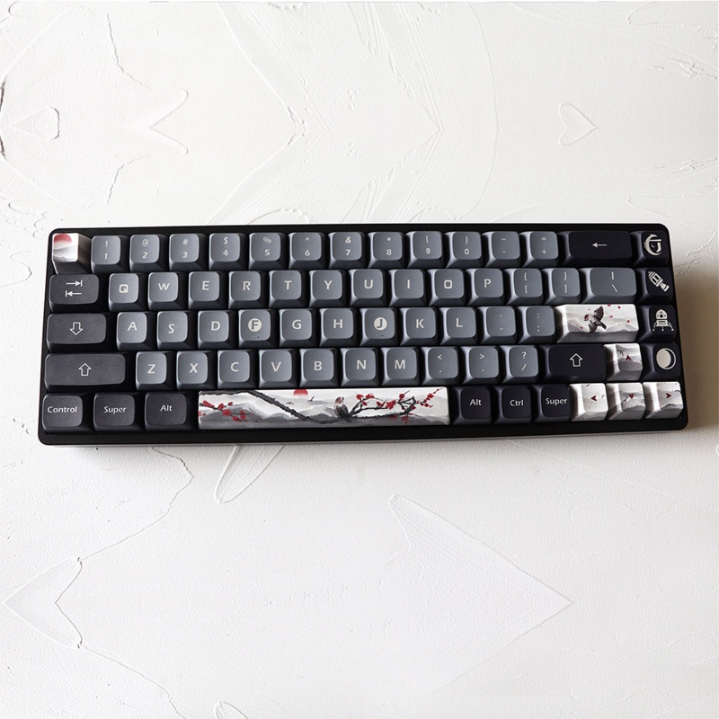 Set 8 Nút Bàn Phím OEM PBT Nhuộm Màu Năm Mặt Cho Bàn Phím Cơ Kailh Gateron Cherry MX