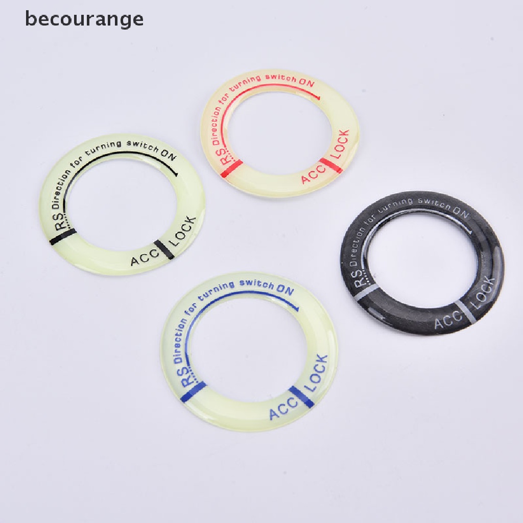 Sticker 3d Dán Trang Trí Chìa Khóa Xe Hơi Phát Sáng Độc Đáo