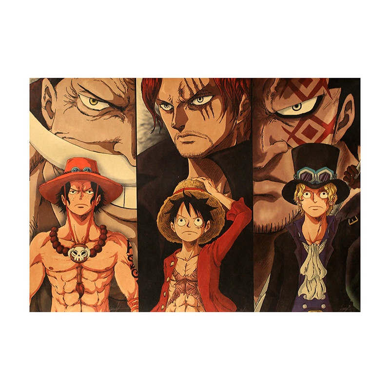 Hoạt Hình poster Phim anime one piece Dán Tường Trang Trí