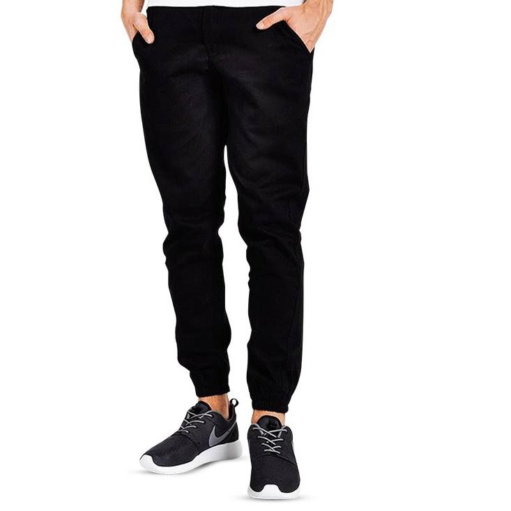 Quần Jogger Denim Màu Đen Size 28-35 Thời Trang Cho Nam