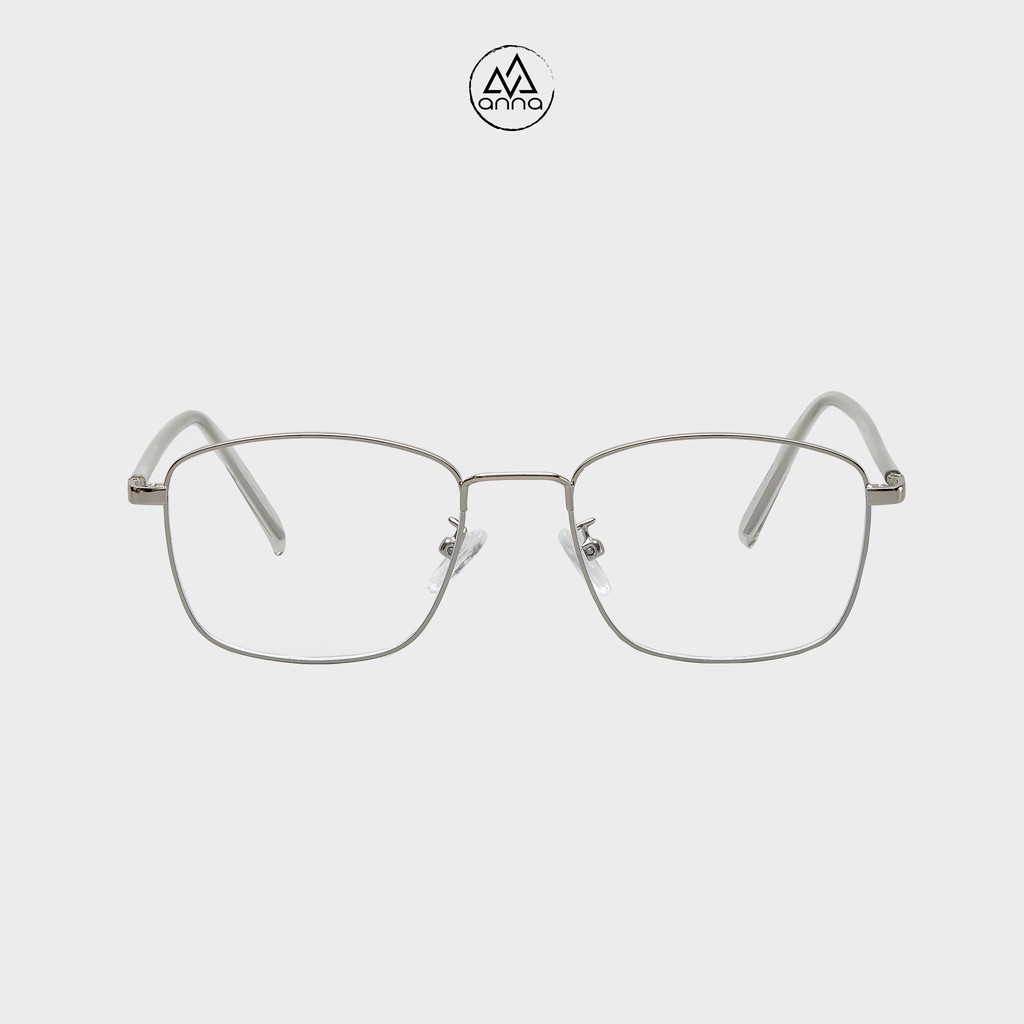 Gọng kính cận thời trang nam nữ ANNA dáng vuông chất liệu nhựa kết hợp kim loại 250KL031 | BigBuy360 - bigbuy360.vn