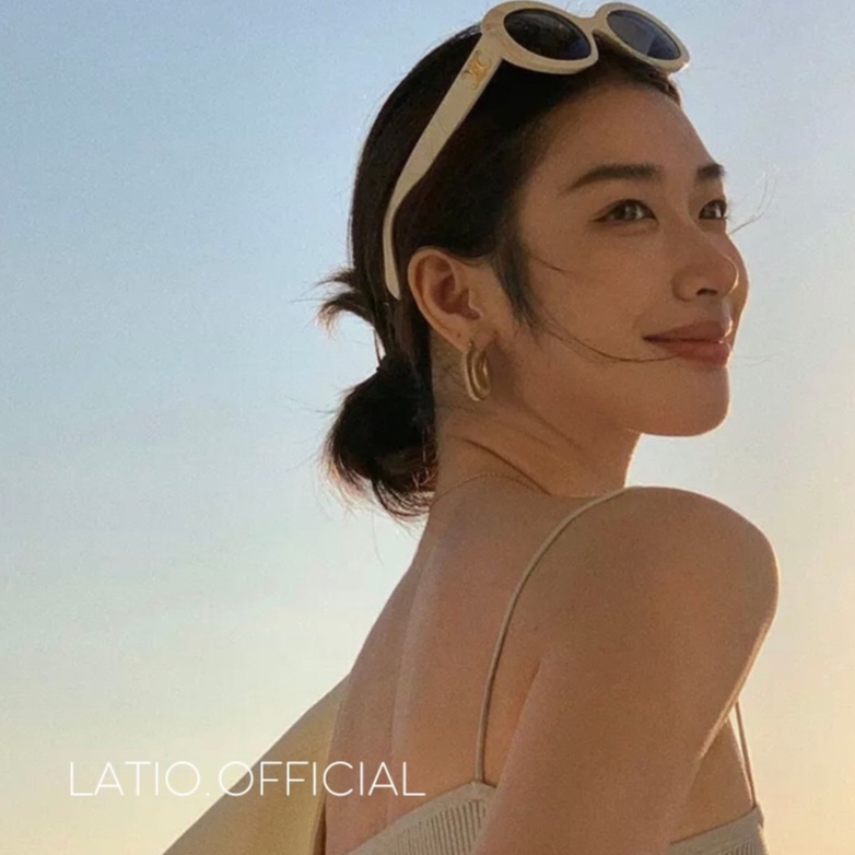 Kính mát nữ LATIO thời trang HOT TREND 2023 thiết kế nhựa cao cấp độc lạ, cá tính KM63