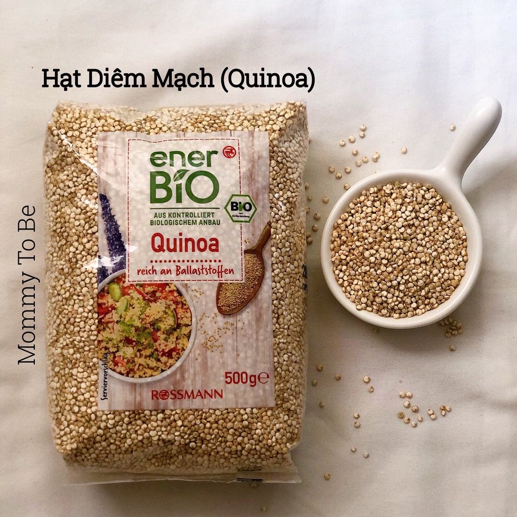 Hạt Diêm Mạch Hữu Cơ enerBio Đức 500g