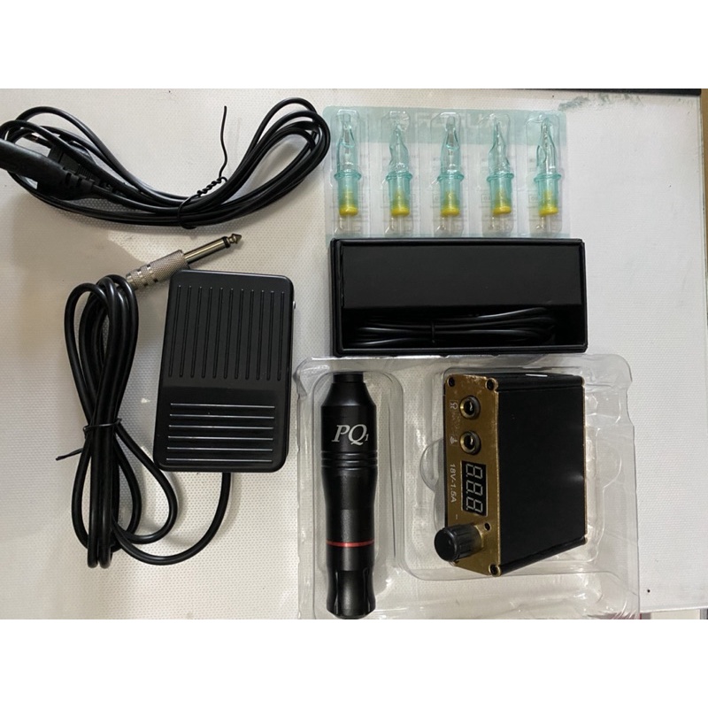 Bộ Đồ Xăm- phun xăm - bộ kit máy xăm tatoo