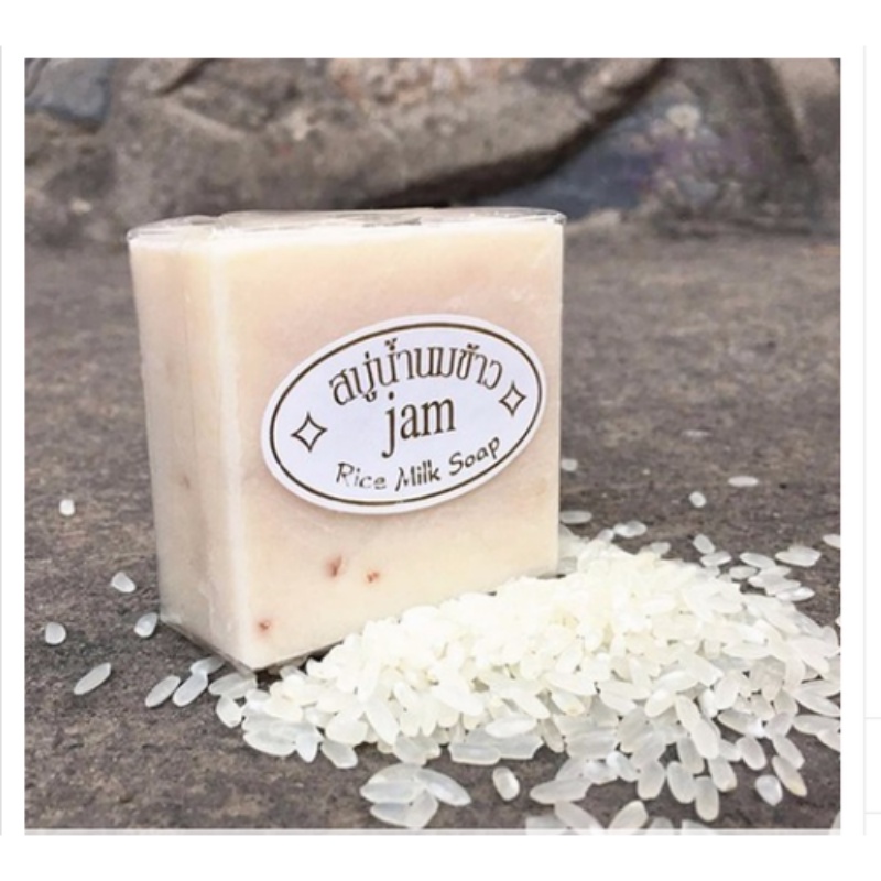 Xà Phòng Cám Gạo Tắm Trắng Thái Lan JAM RICE MILK SOAP 65gr | BigBuy360 - bigbuy360.vn