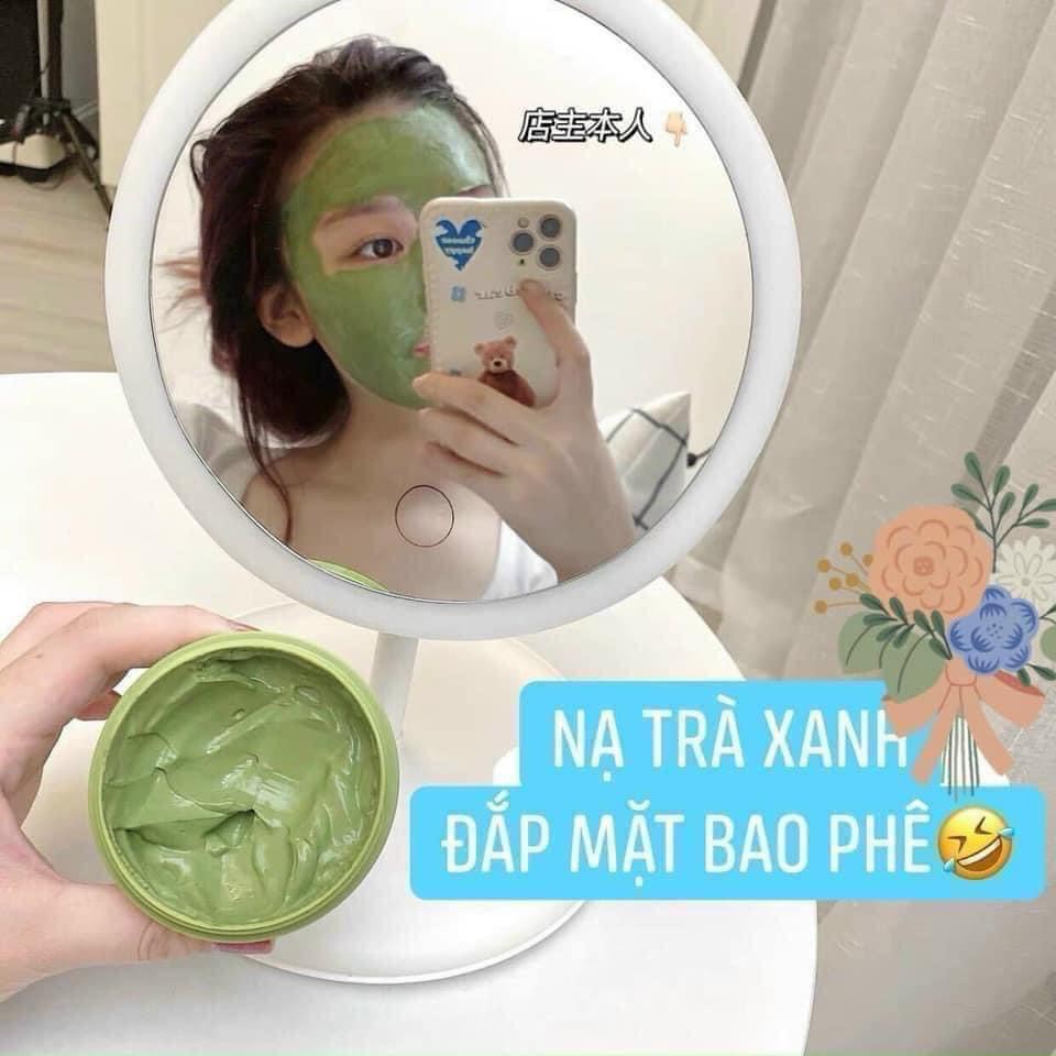 Mặt nạ bùn trà xanh Matcha Laikou loại hộp