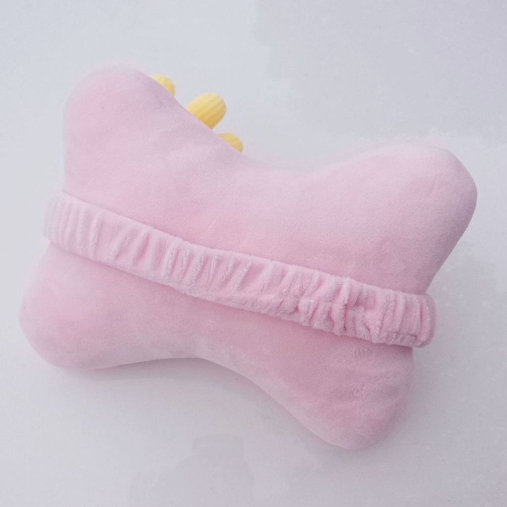 Đệm Gối Tựa Đầu/ Kê Lưng Xe Hơi Thiết Kế Hoa Dễ Thương