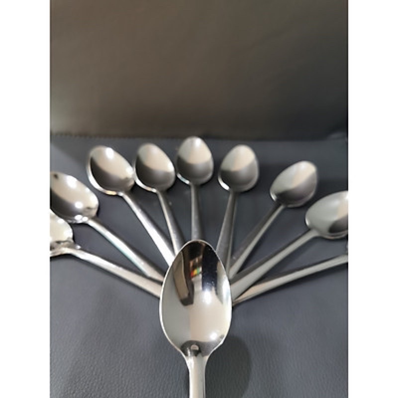 Combo 10 thìa phở inox cán dài