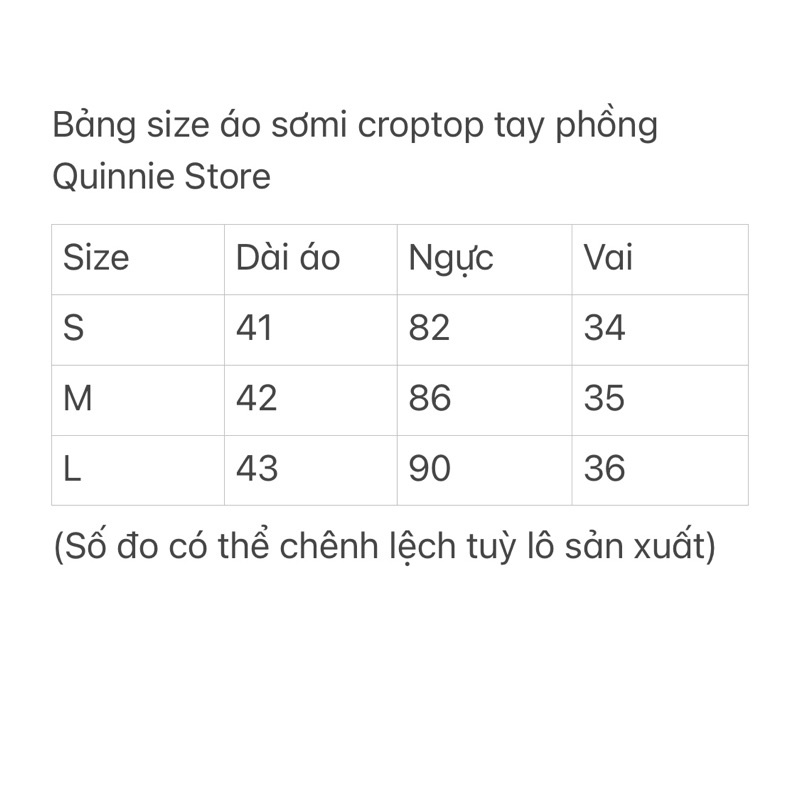Áo Sơ Mi Croptop tay phồng xinh xắn cho nữ | BigBuy360 - bigbuy360.vn