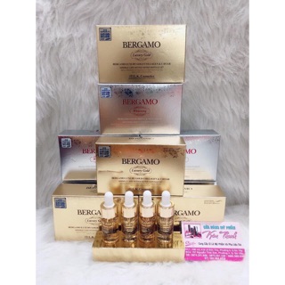 Hộp serum BERGAMO Luxury Gold collagen