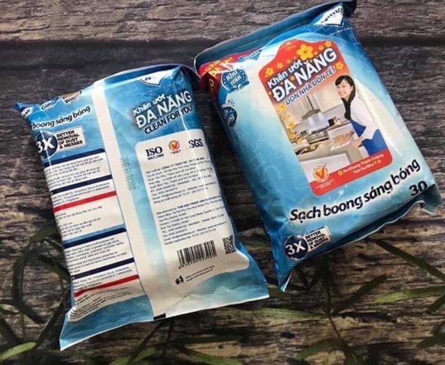 ⛱⛱Khăn Ướt Đa Năng Nano Clean For You Gói 30 Miếng