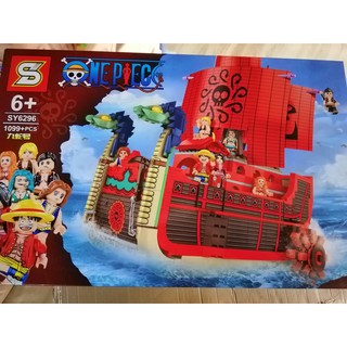 (CÓ SẴN) Lắp ghép Mô hình tàu Thousand Sunny mã SY6296 to khổng lồ ONE PIECE Caravel Going Merry Pirate Ship