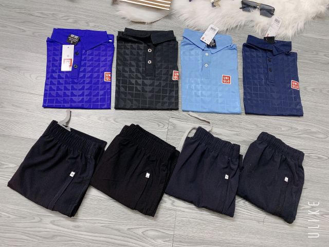 Bộ nam thể thao mùa hè trơn M63 | BigBuy360 - bigbuy360.vn