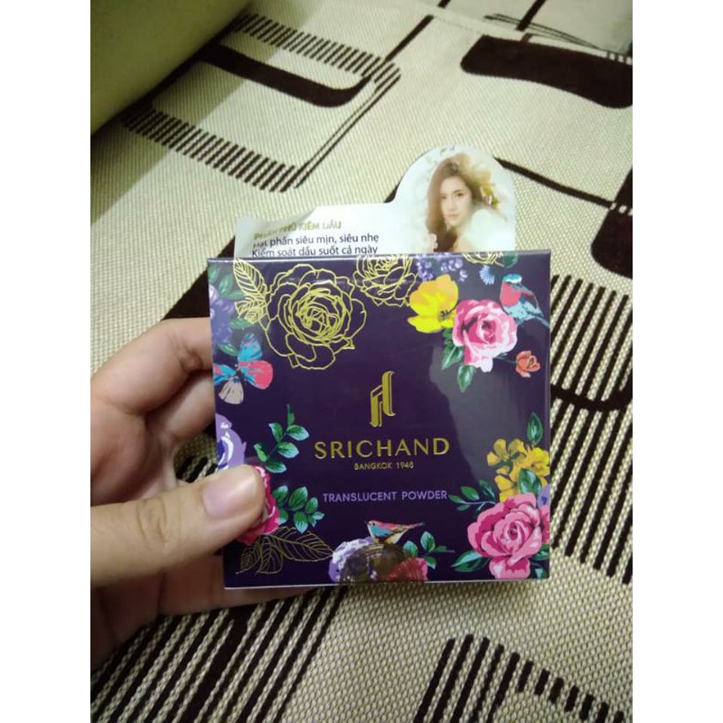 Phấn phủ trang điểm kiềm dầu Srichand Translucent Powder Thái Lan (10g) | BigBuy360 - bigbuy360.vn