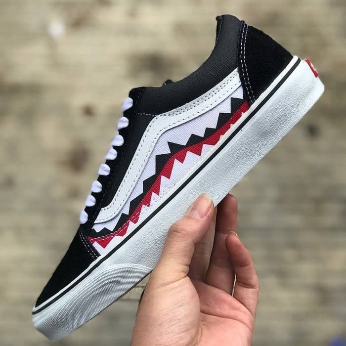 BAPE Giày Thể Thao Vans Sk8 Chính Hãng 100% Chính Hãng Chất Lượng Cao