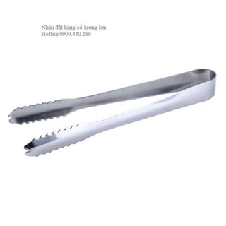 Kẹp inox đa năng gắp thức ăn, gắp đá lạnh, gắp đồ nóng 20cm/ 25cm/ 30cm/ 40cm