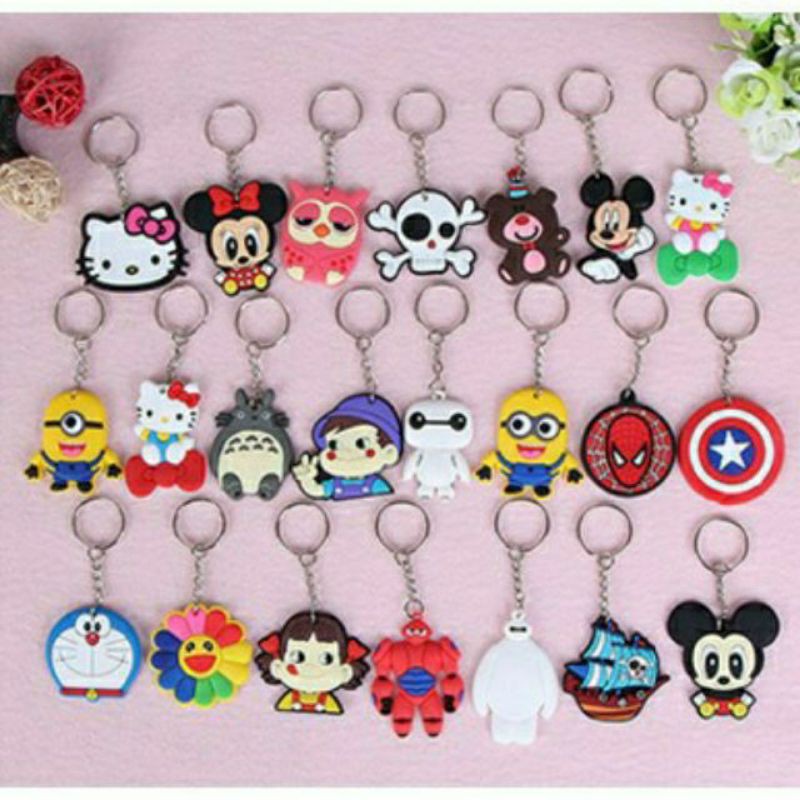 Móc Khoá Silicon Siêu Rẻ Dễ Thương Nhiều Mẫu - ĐÔNG DƯỢC VŨ ĐỨC MIỀN BẮC