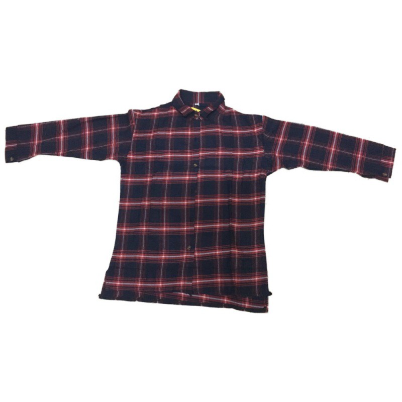 [Baywellfashion]Áo sơ mi caro tay dài dáng rộng thời trang phong cách Hàn Quốc cho nữ | BigBuy360 - bigbuy360.vn