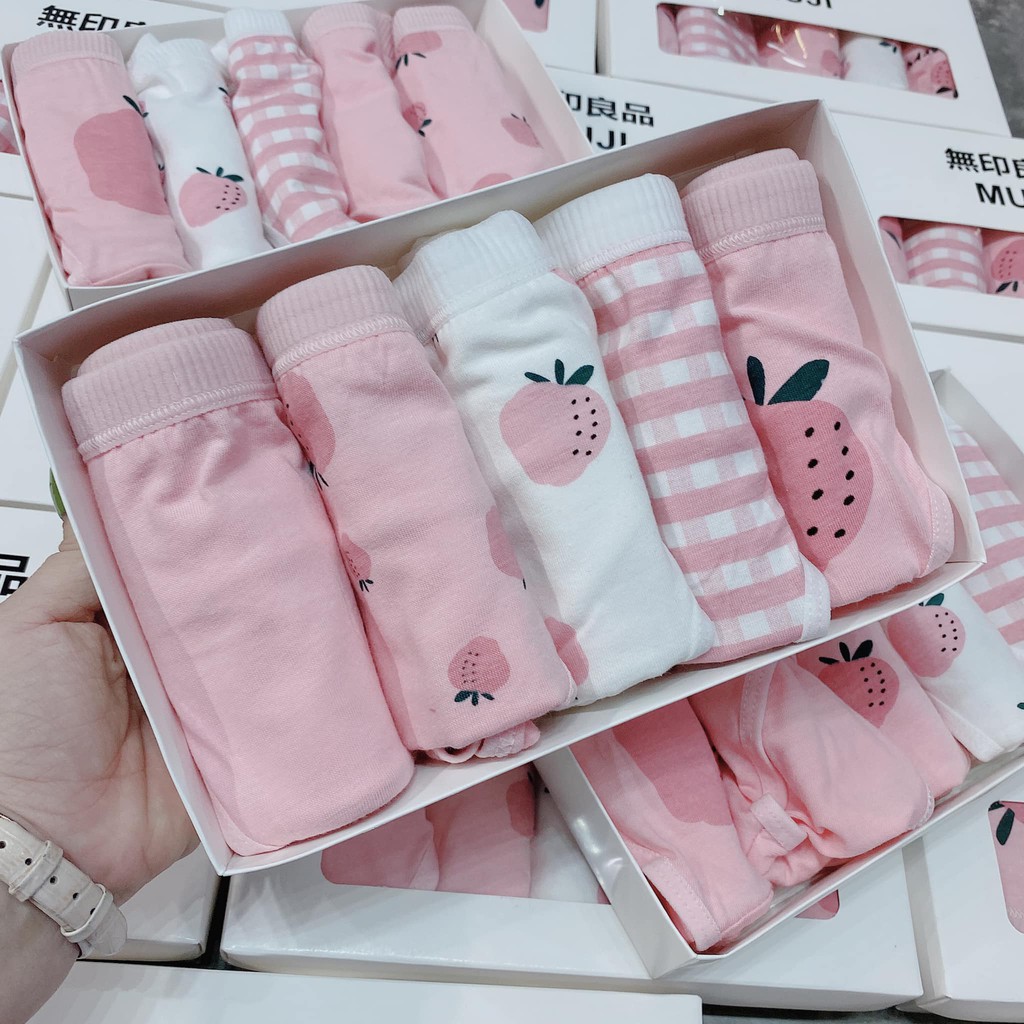 Quần chip hộp DÂU HỒNG(kèm ảnh thật,video) | BigBuy360 - bigbuy360.vn