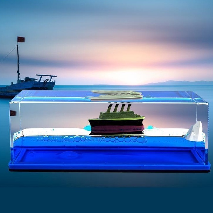 Mô Hình Tàu Titanic,Thuyền, Phong Thủy Trang Trí Để Bàn Học Làm Việc Phòng Tiểu Cảnh Máy Tính Xe Ô Tô