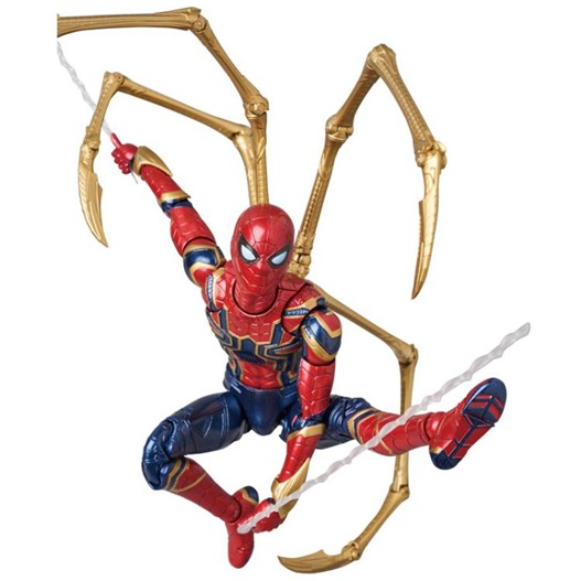 MÔ HÌNH NHÂN VẬT  MAFEX IRON SPIDER OPEN