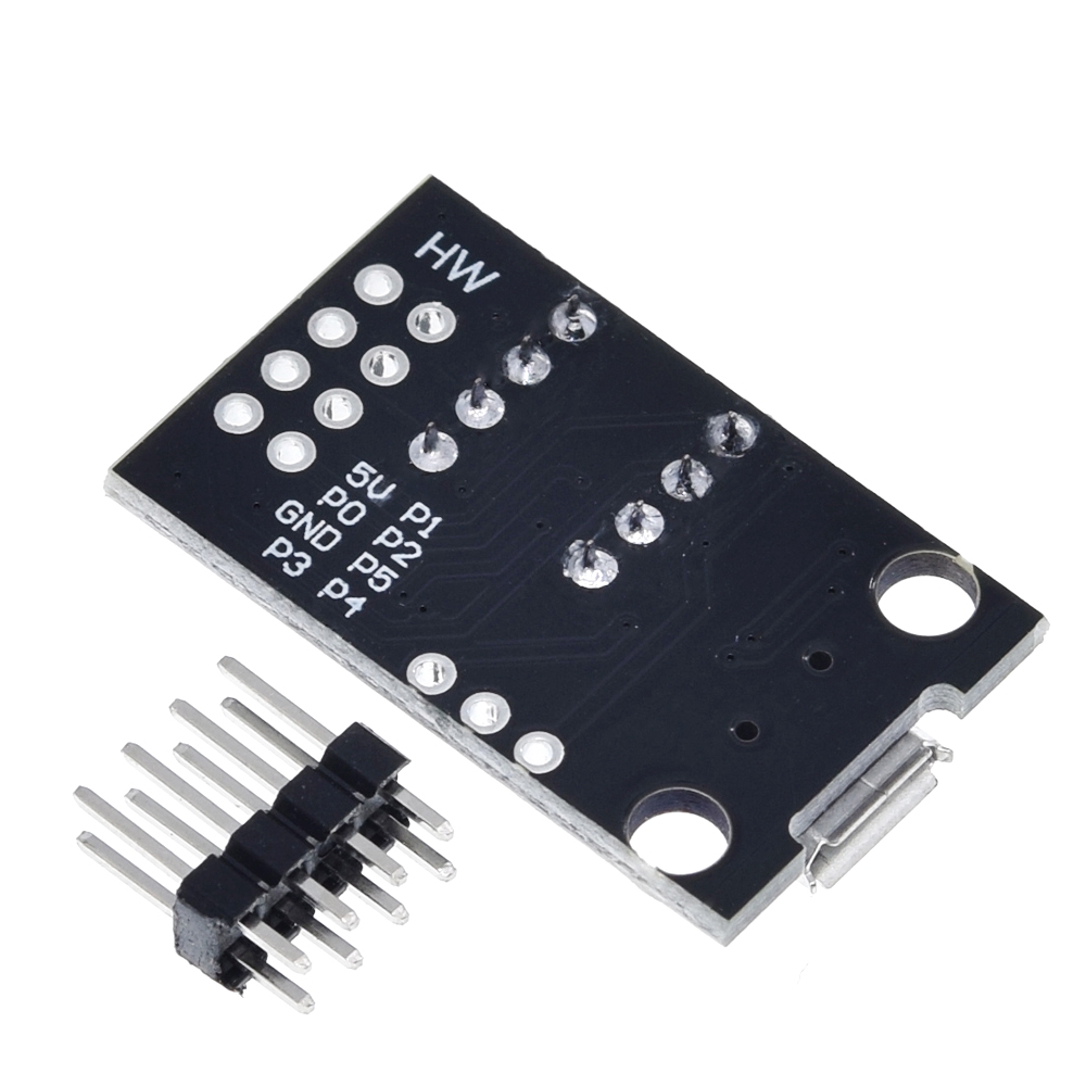 Bảng Mạch Lập Trình Cho Attiny13A / Attiny25 / Attiny45 / Attiny85