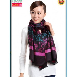 Khăn choàng cổ hoa mai 003
