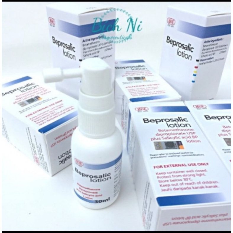 Beprosalic lotion 30ml Giảm Vảy nến Giảm Chàm Giảm Ngứa Da MixASale