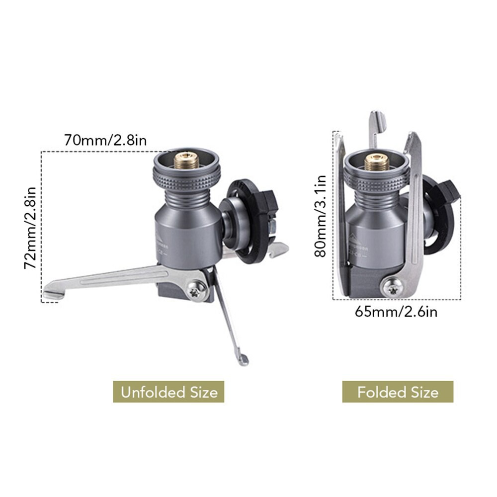 Bộ chuyển đổi bình gas có chân đế Campingmoon Z23-CB