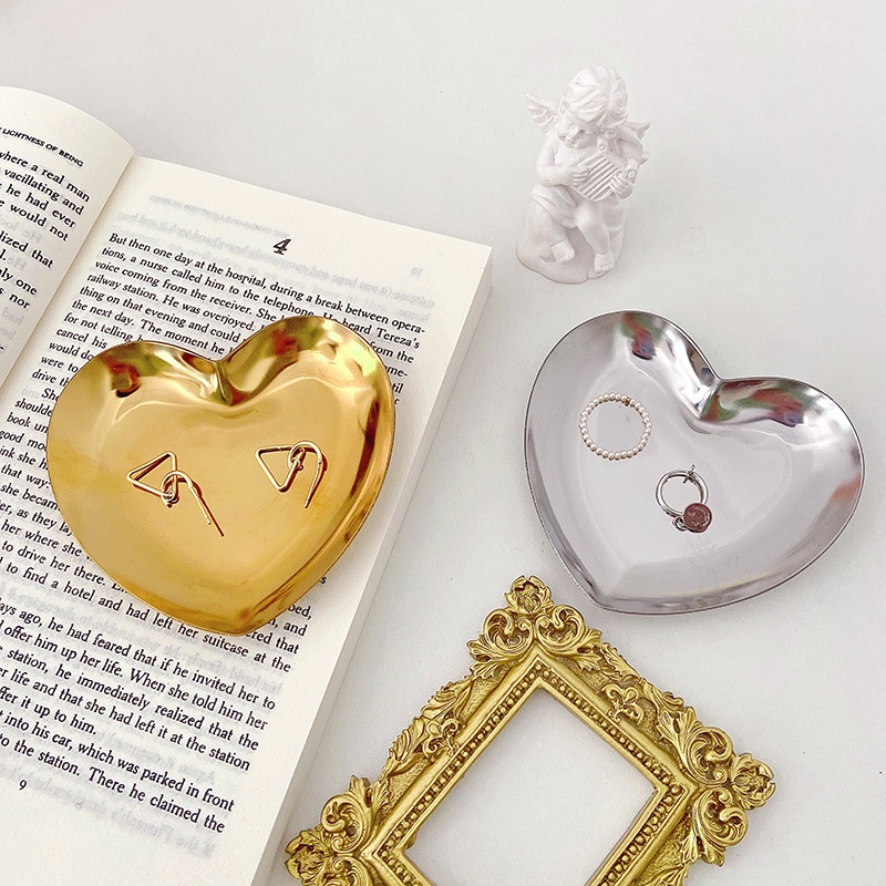 Khay Đựng Trang Sức Hình Trái Tim Sáng Tạo