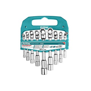 Bộ dụng cụ vặn ốc, bu lông chữ l 9 chi tiết total tlaswt0901