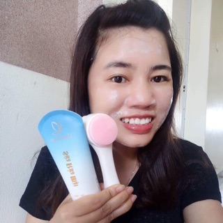 BỘ ĐÔI CỌ RỬA MẶT HAI ĐẦU NHẬT BẢN VÀ SỮA RỬA MẶT LINH NHÂM