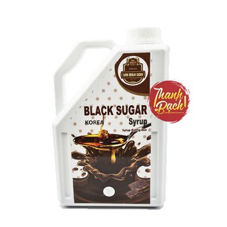 Siro Đường Đen Black Sugar Bình 2kg