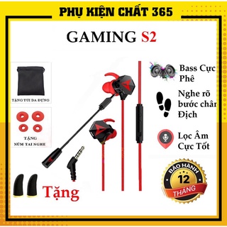 Tai nghe gaming chính hãng s2 sendem , tai nghe chơi game sendem s2 - thiết kế cực đẹp- có 2 mic rất chuyên nghiệp