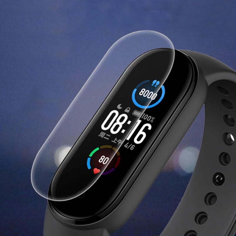 2 Miếng Dán Cường Lực Cho Xiaomi Mi Band 6 5 4