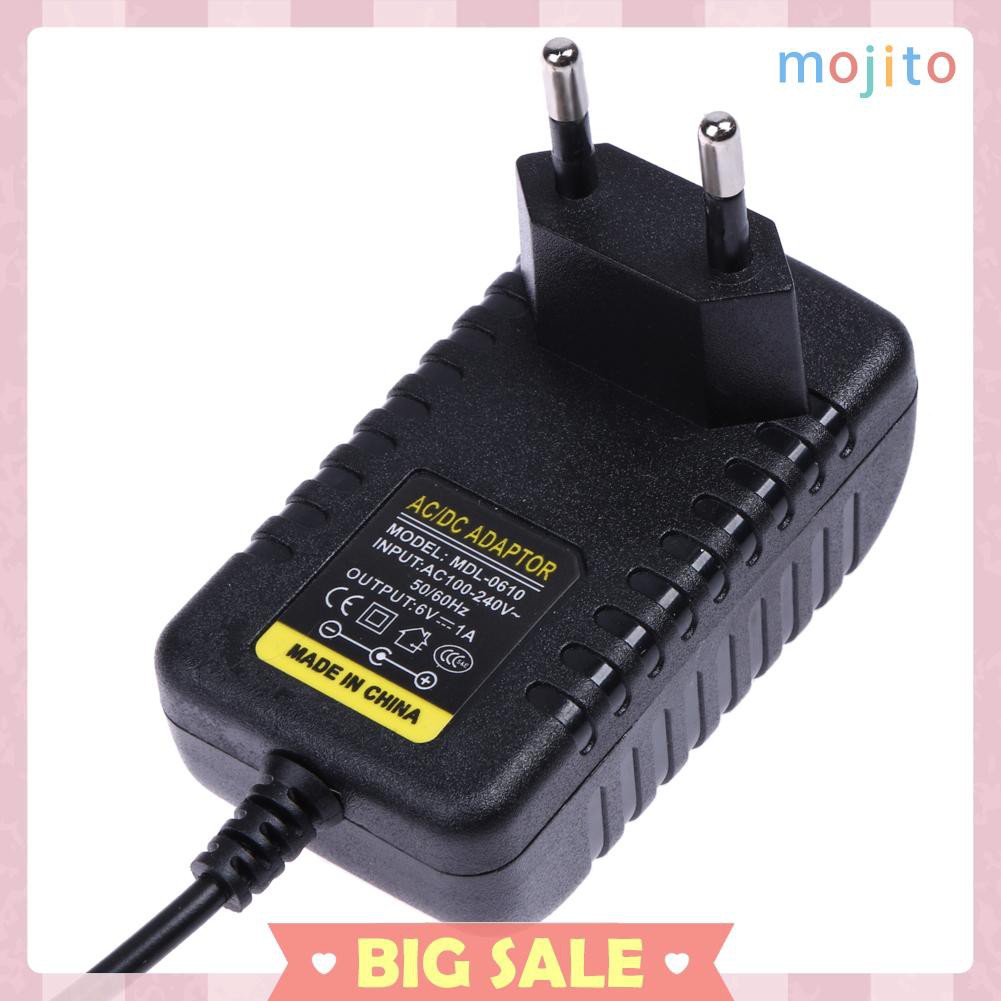 Củ sạc đầu Eu 6v 1a 1000ma 100-240v chuyên dụng