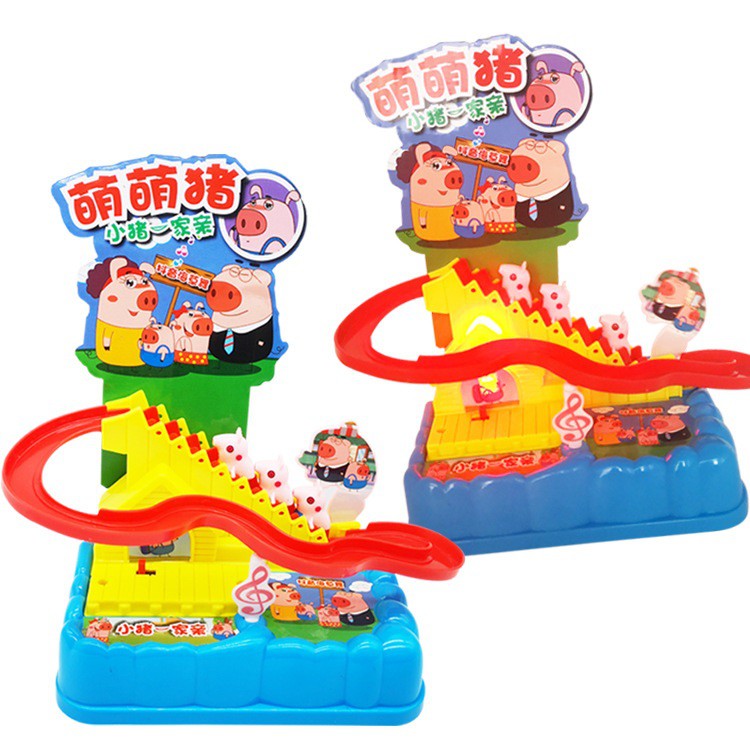 Heo leo cầu thang Cầu trượt Peppa Pig Cầu trượt chó leo thang