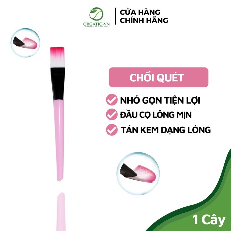 Cọ quét mặt nạ sillicon - Chổi quét mask cao cấp