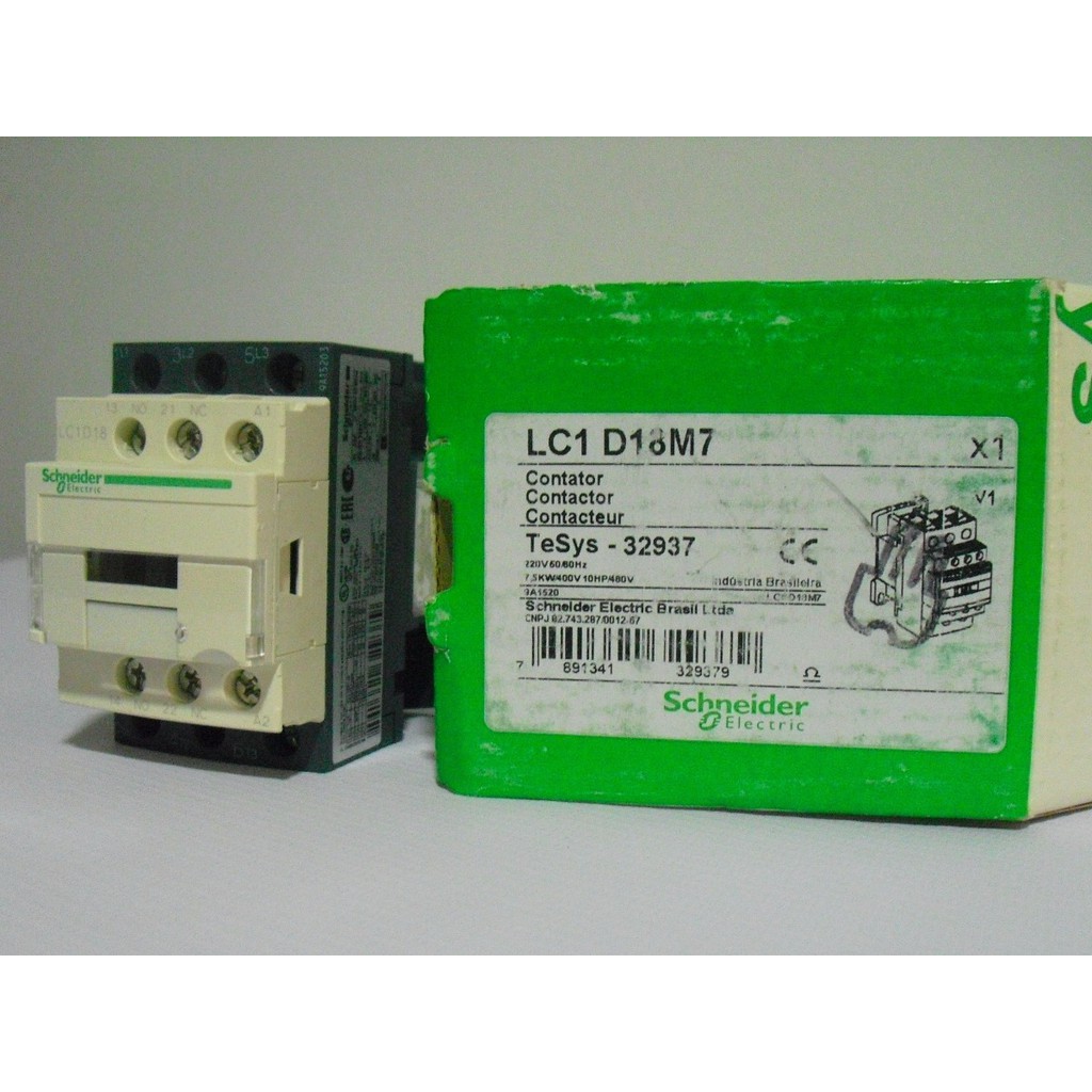 Khởi động Từ Contactor Schneider Lc1d18m7 Shopee Việt Nam