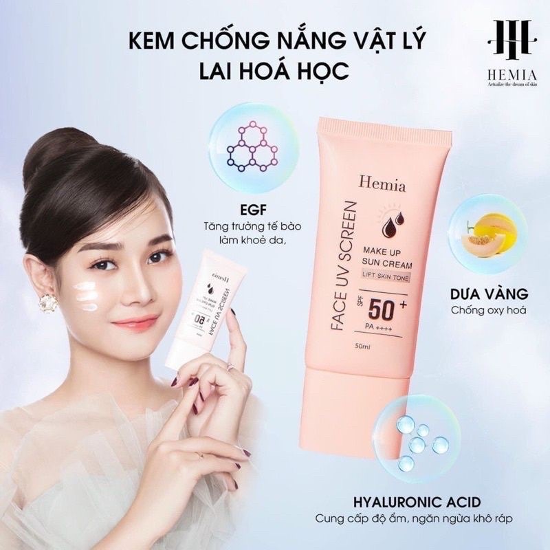 Kem chống nắng HEMIA hàn quốc ( bán sỉ )
