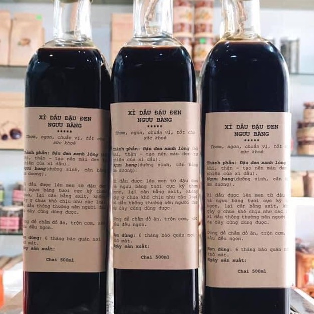 Xì Dầu Đậu Đen Ngưu Bàng